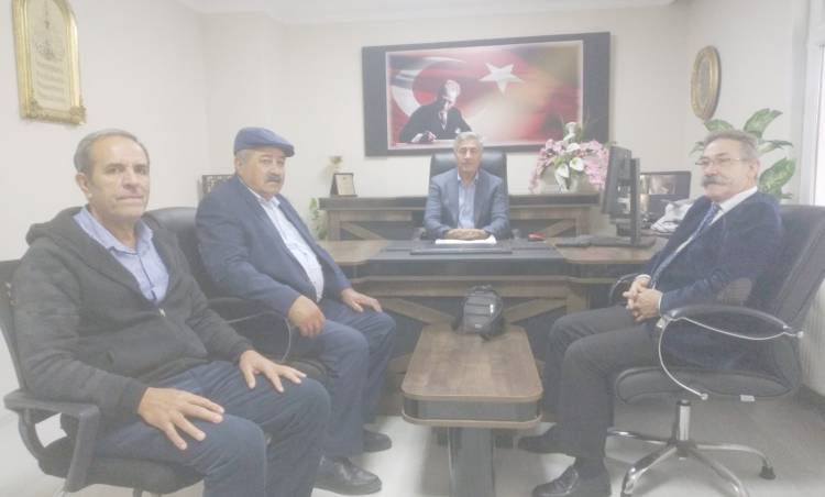 CEMEVİNDEN İLÇE MÜFTÜSÜNE ZİYARET 
