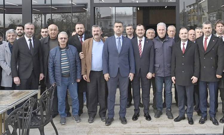 Cüneyt Yüksel, Şarköy’de  Gazeteciler ile Buluştu