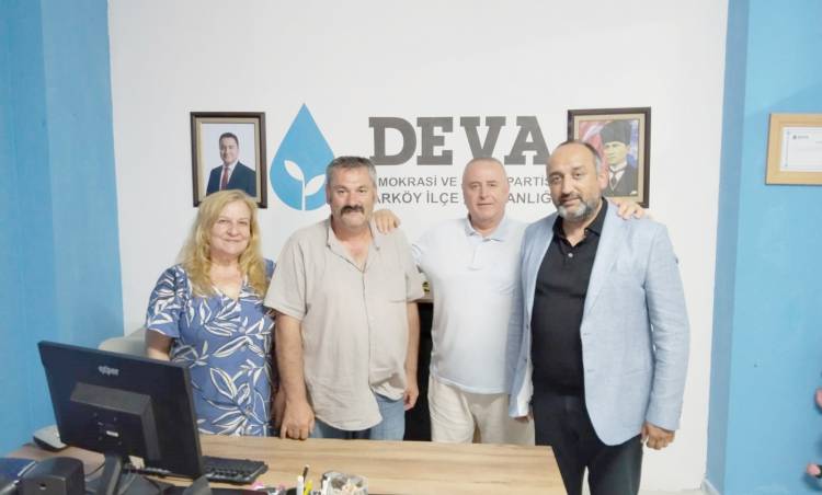 DEVA PARTİSİNE ZİYARET