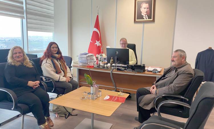  GAZTEMİZDEN NKÜ GENEL SEKRETER YARDIMCISI HAKAN CÖMERTLER’E ZİYARET