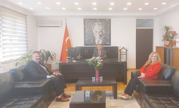 KAYMAKAM Dr. AHMET NACİ HELVACI´YA HAYIRLI OLSUN ZİYARETİ