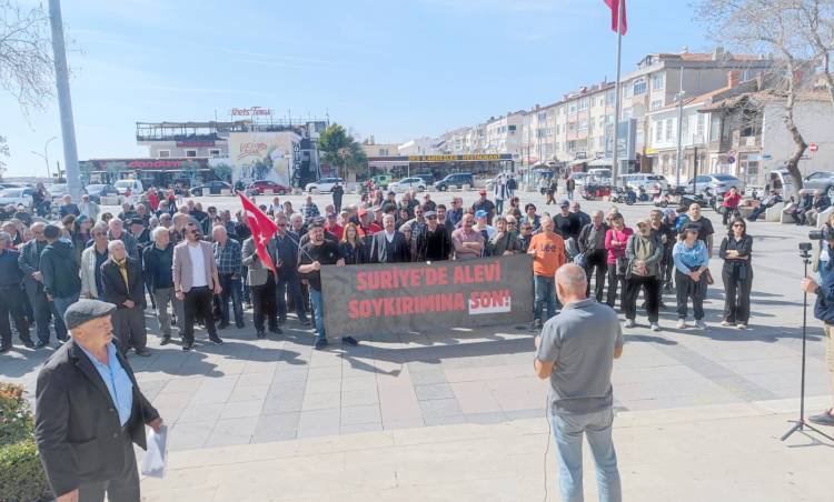 Şarköy Alevi Bektaşi Cemevlerini Koruma ve Yaşatma  Derneği’nden Suriye’deki Alevi Katliamına Tepki