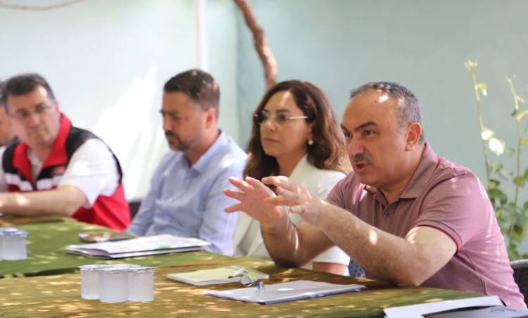 Şarköy yangını sonrası mevcut durum değerlendirildi